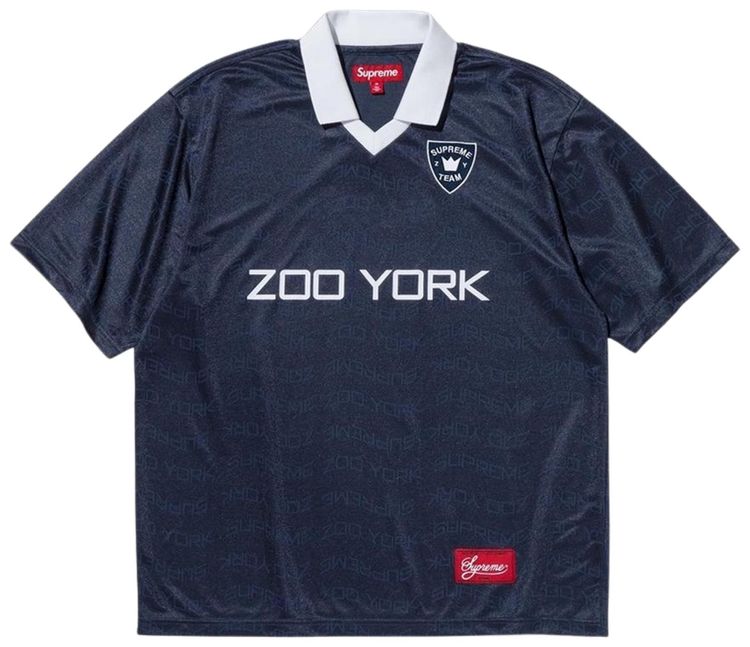 Supreme x Zoo York Soccer Jersey Navy