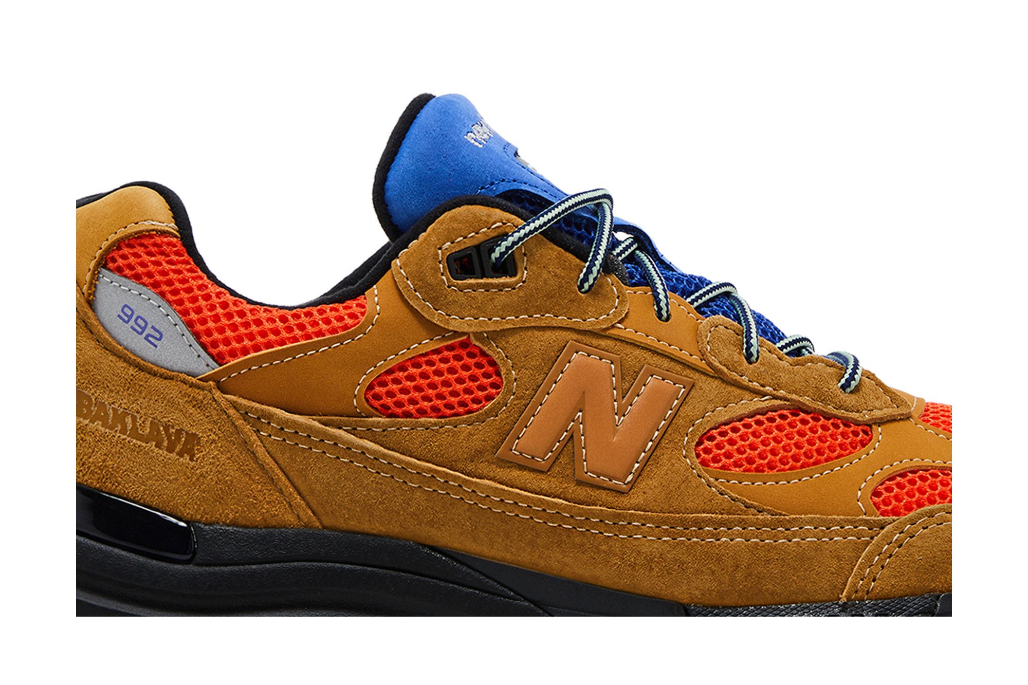 Buy Action Bronson x New Balance 992 Made in USA 'Tan Orange Blue