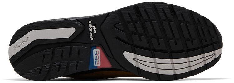 Action Bronson x New Balance 992 Made in USA Tan Orange Blue