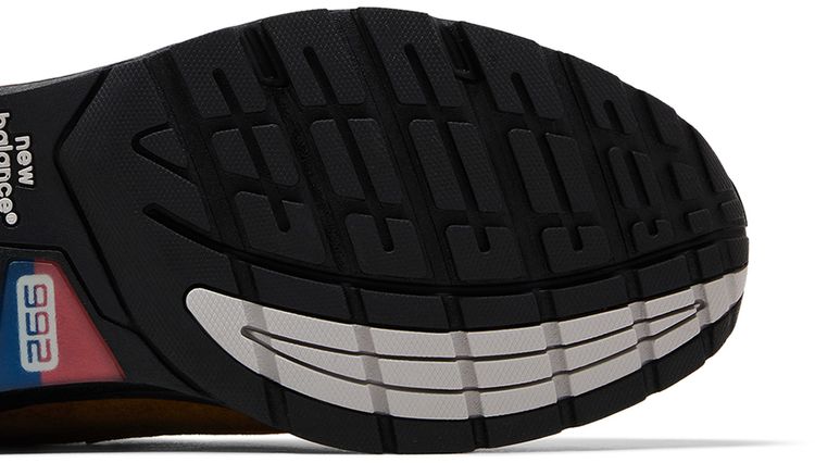 Action Bronson x New Balance 992 Made in USA Tan Orange Blue