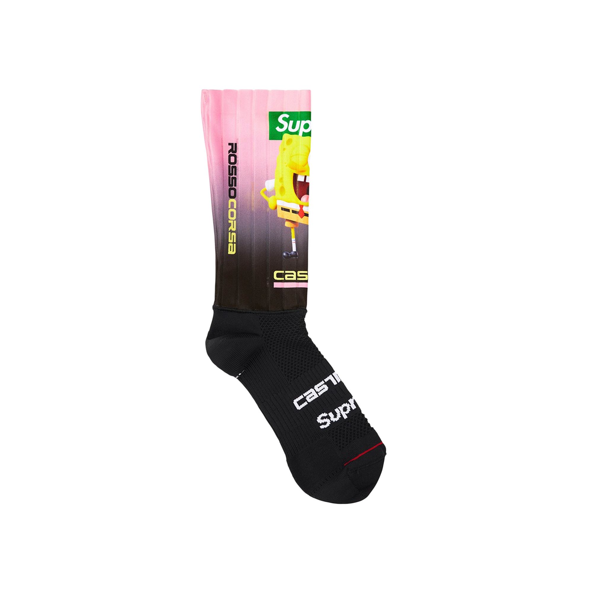 Buy Supreme x Spongebob Squarepants x Castelli Cycling Sock (1