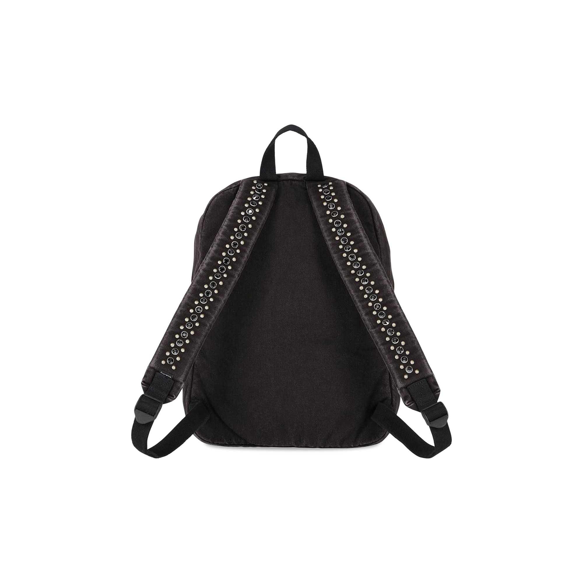 Buy Supreme x B.B. Simon Denim Backpack 'Black' - SS25B37 BLACK | GOAT
