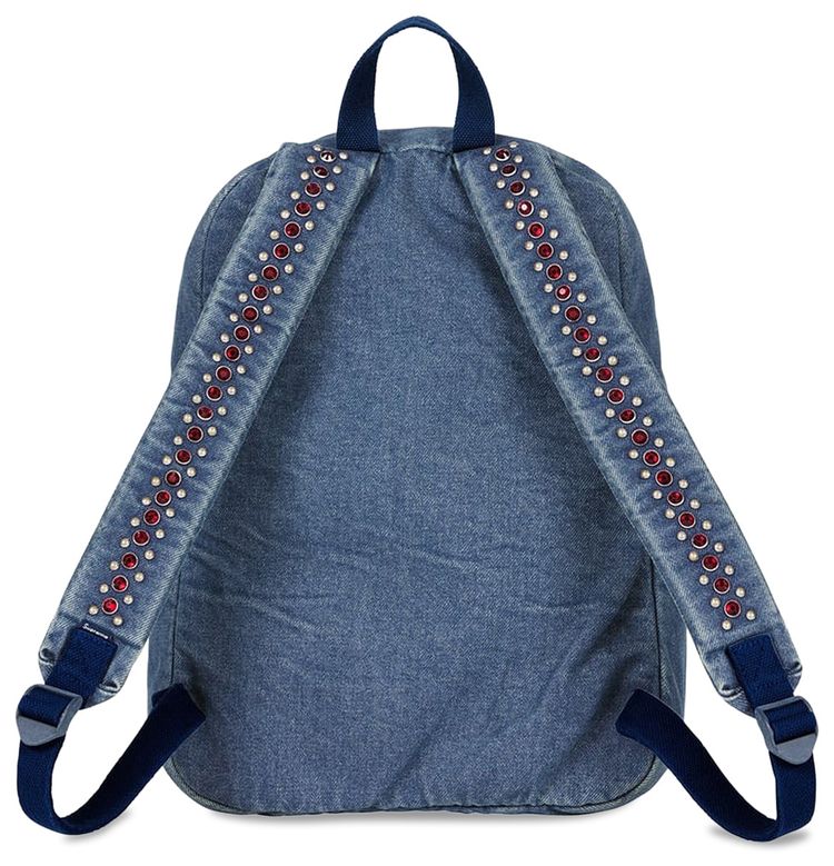 Supreme x BB Simon Denim Backpack Washed Indigo