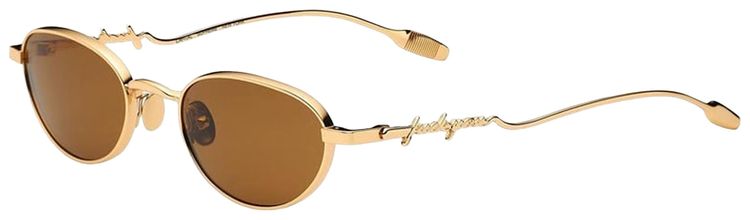Supreme Capital Sunglasses Gold
