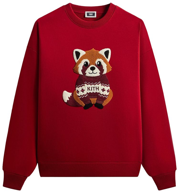 Kith Kithmas Red Panda Nelson Crewneck Allure