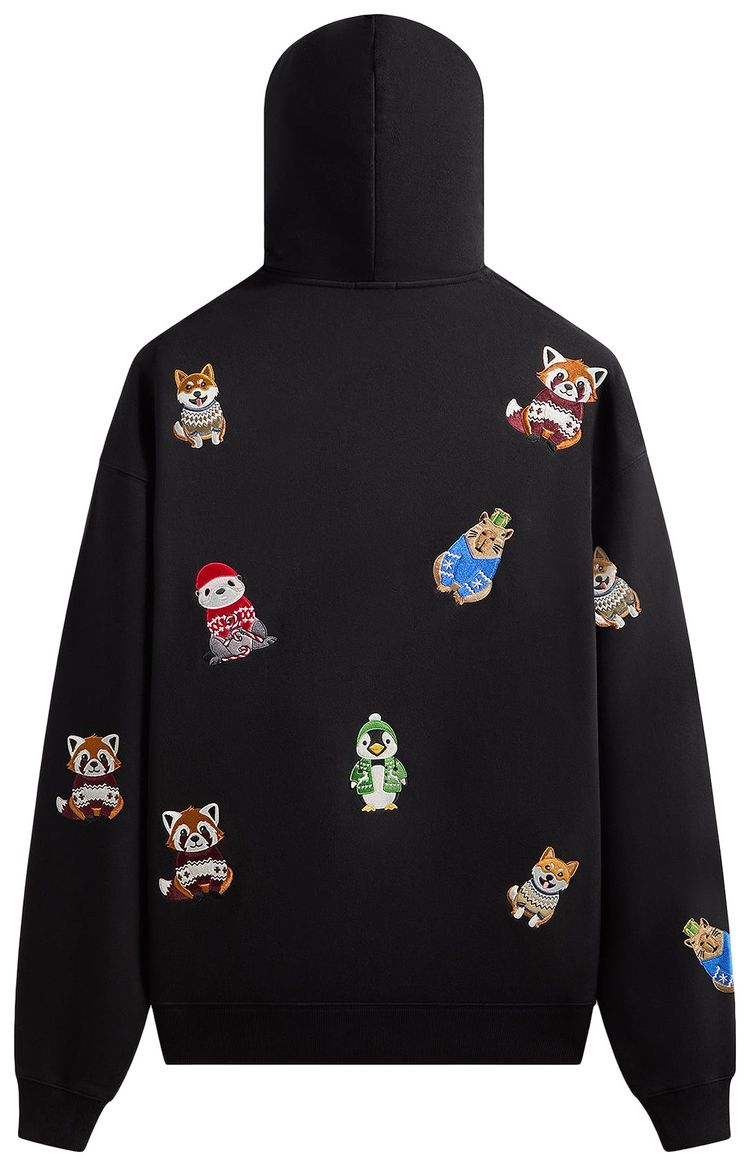 Kith Kithmas Animal Character Nelson Hoodie Black