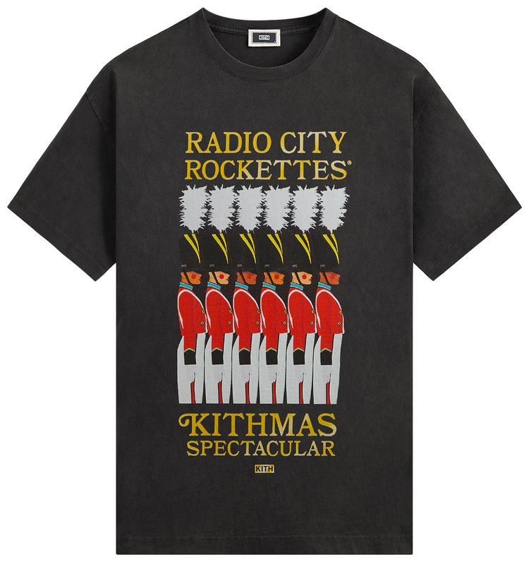 Kith Kithmas For The Radio City Rockettes Toy Soldier Vintage Tee Black