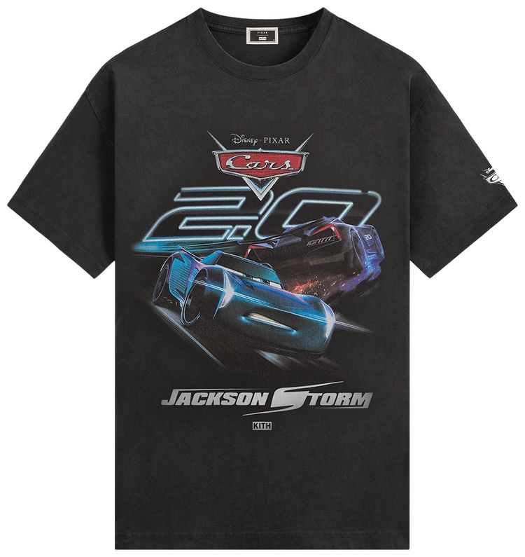 Kith x Disney For Pixar Jackson Storm Vintage Tee Black