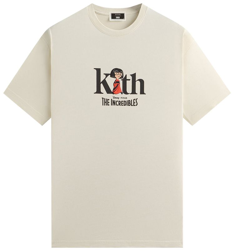 Kith x Disney For Pixar Edna Mode Vintage Tee Sandrift