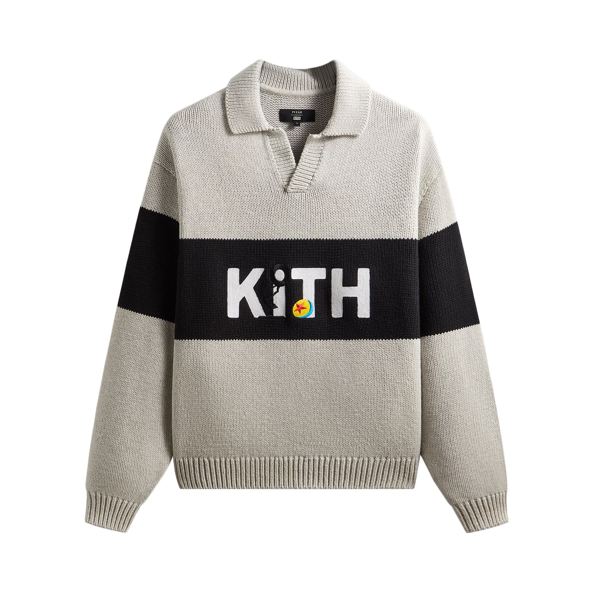 トップス Kith for Pixar Nelson Rugby Sweater Buy Kith x Disney For Pixar Nelson Rugby Sweater 'Light Heather