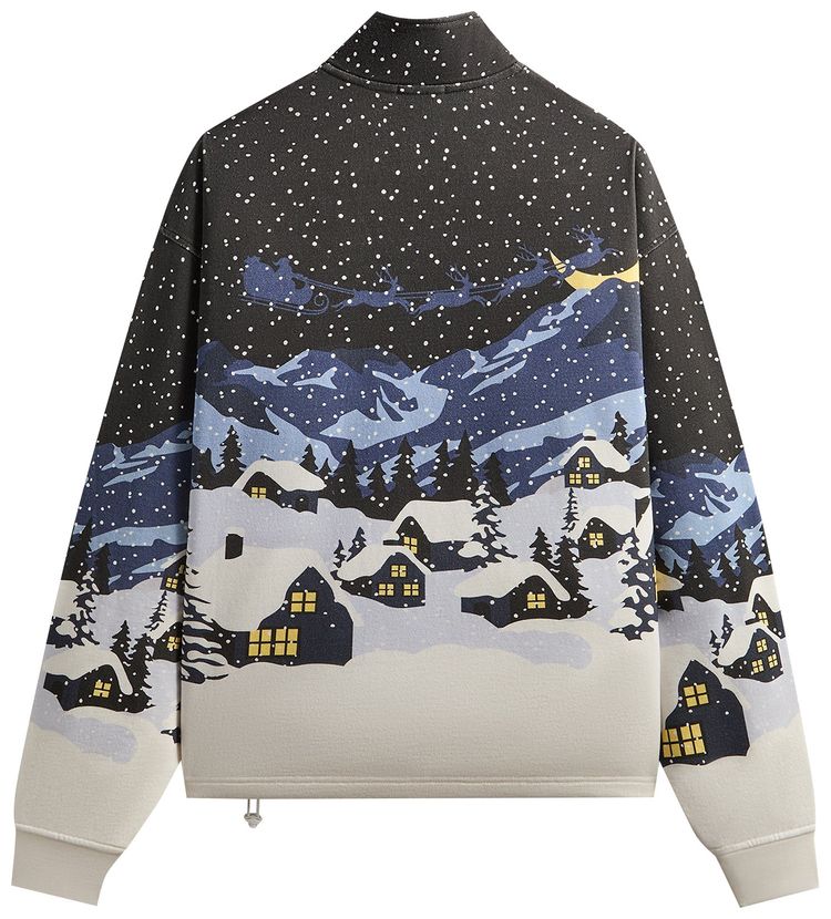 Kith Kithmas Village Quarter Zip Black