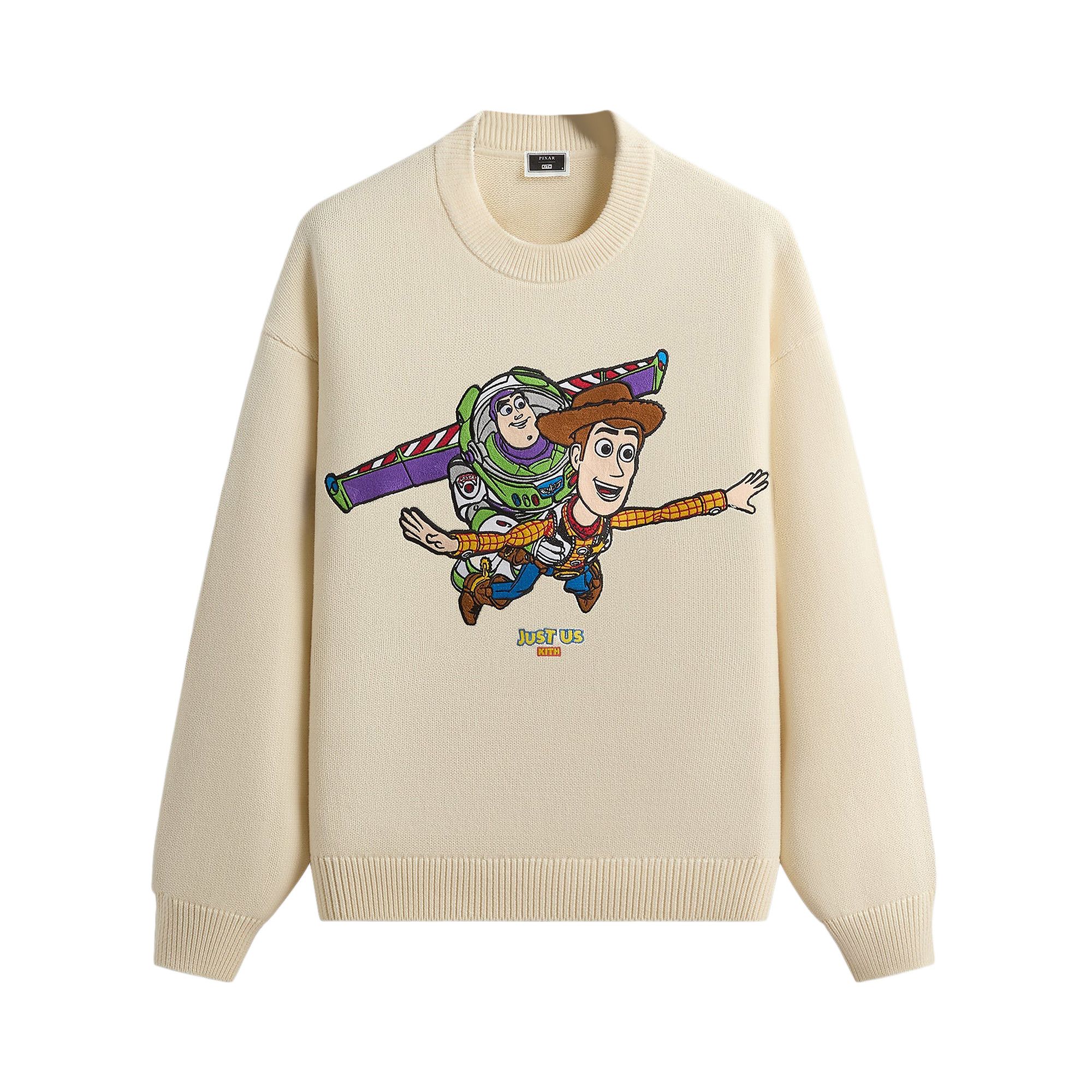 KITH トイストーリーバズライトイヤーコラボスウェットプルオーバー ディズニー Buy Kith x Disney For Pixar Toy Story Lewis Sweater 'Sandrift