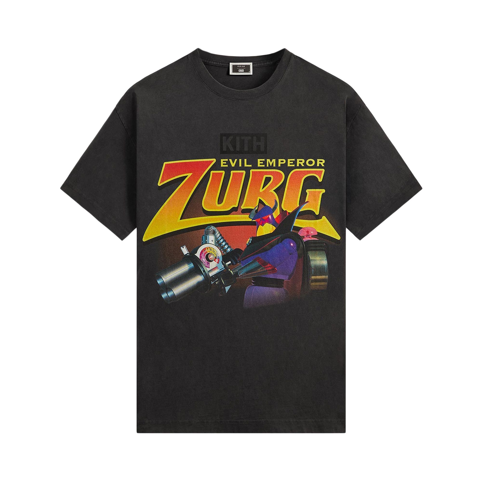 Buy Kith x Disney For Pixar Zurg Vintage Tee 'Black' - KHM034360