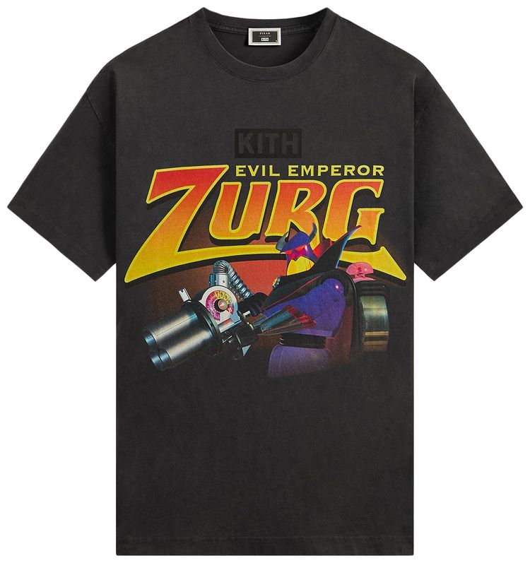 Kith x Disney For Pixar Zurg Vintage Tee Black
