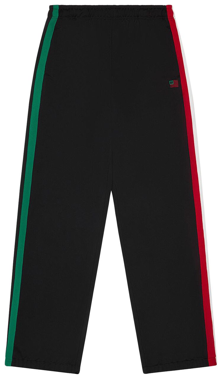 Denim Tears Two Flags Track Pant Black