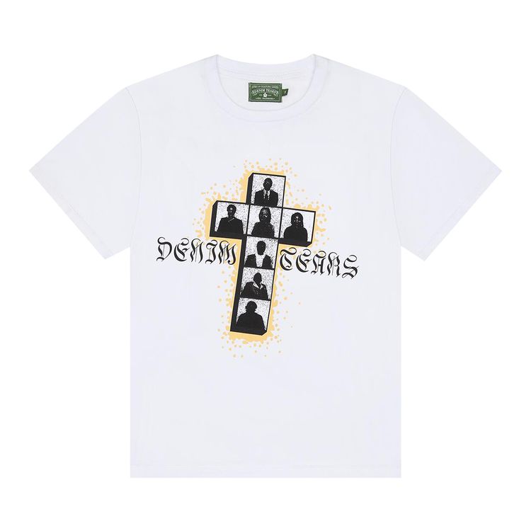 Denim Tears Cross Tee White