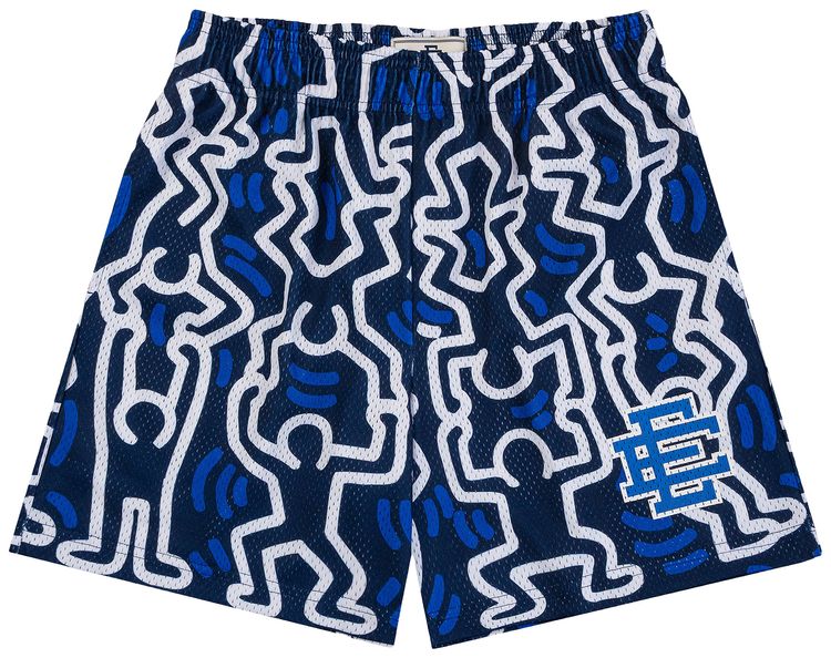Eric Emanuel EE Keith Haring Short Blue