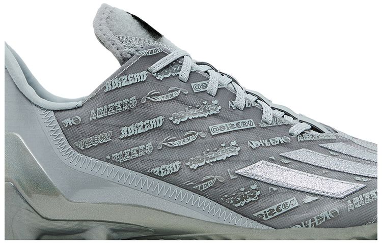 adidas Adizero Cleats Grey Silver Metallic