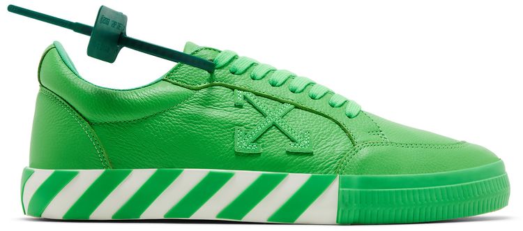 Off White Vulc Sneaker Lime Green