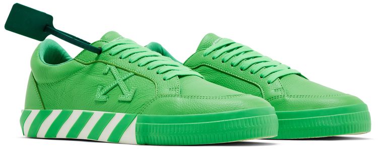 Off White Vulc Sneaker Lime Green