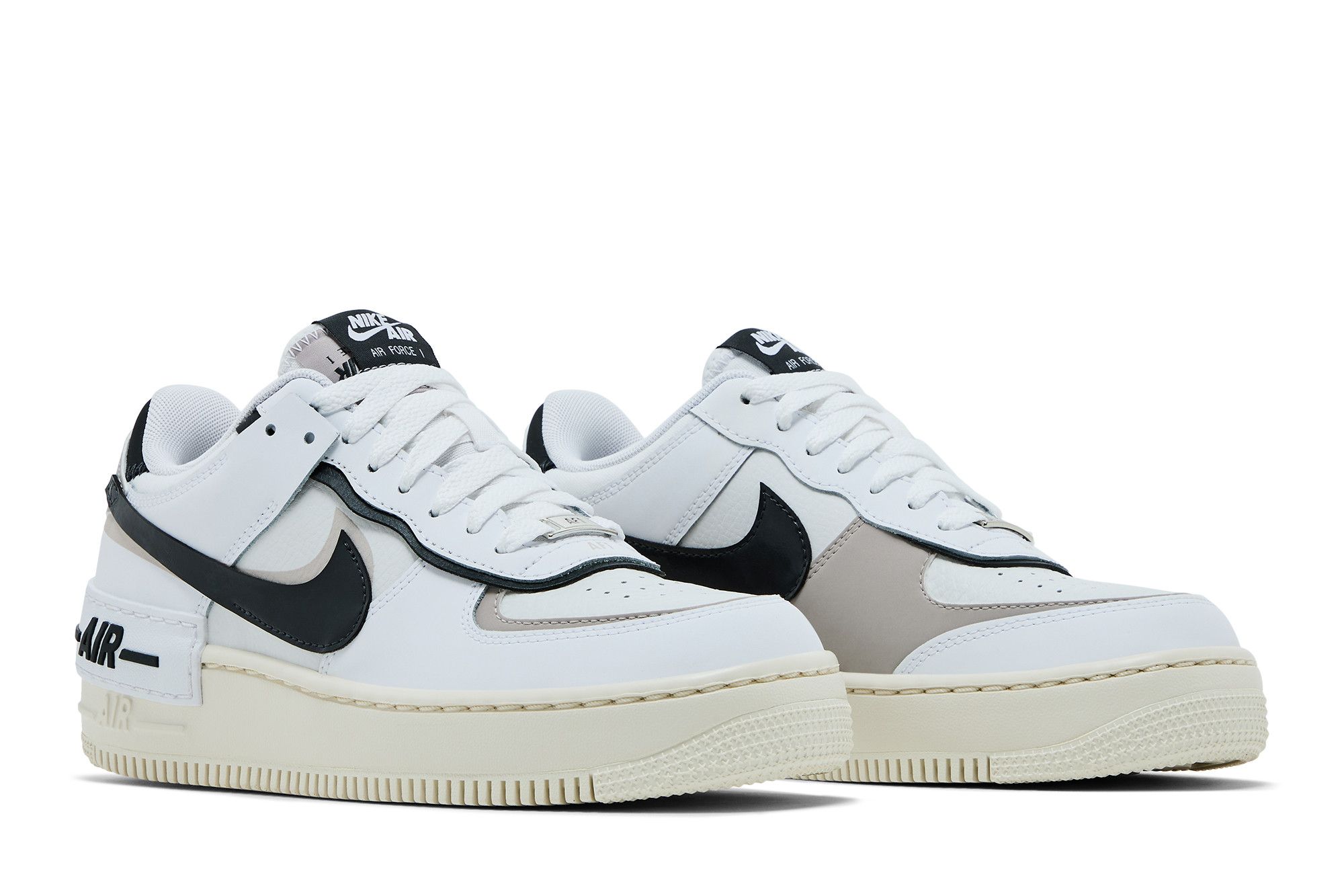 Buy Nike Wmns Air Force 1 Shadow 'White Off Noir' - DZ1847 110 | GOAT