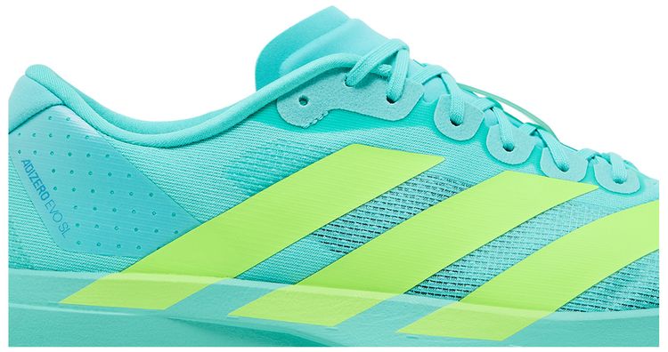 adidas Adizero Evo SL Flash Aqua Lucid Lemon