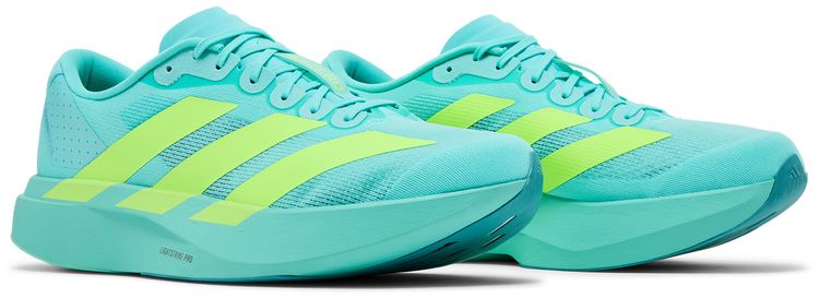 adidas Adizero Evo SL Flash Aqua Lucid Lemon