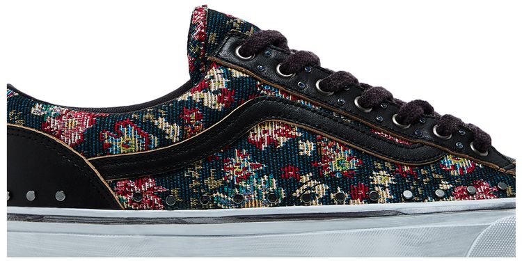 Vans Old Skool 36 Vibram Black Floral