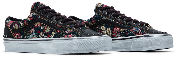 Vans Old Skool 36 Vibram Black Floral