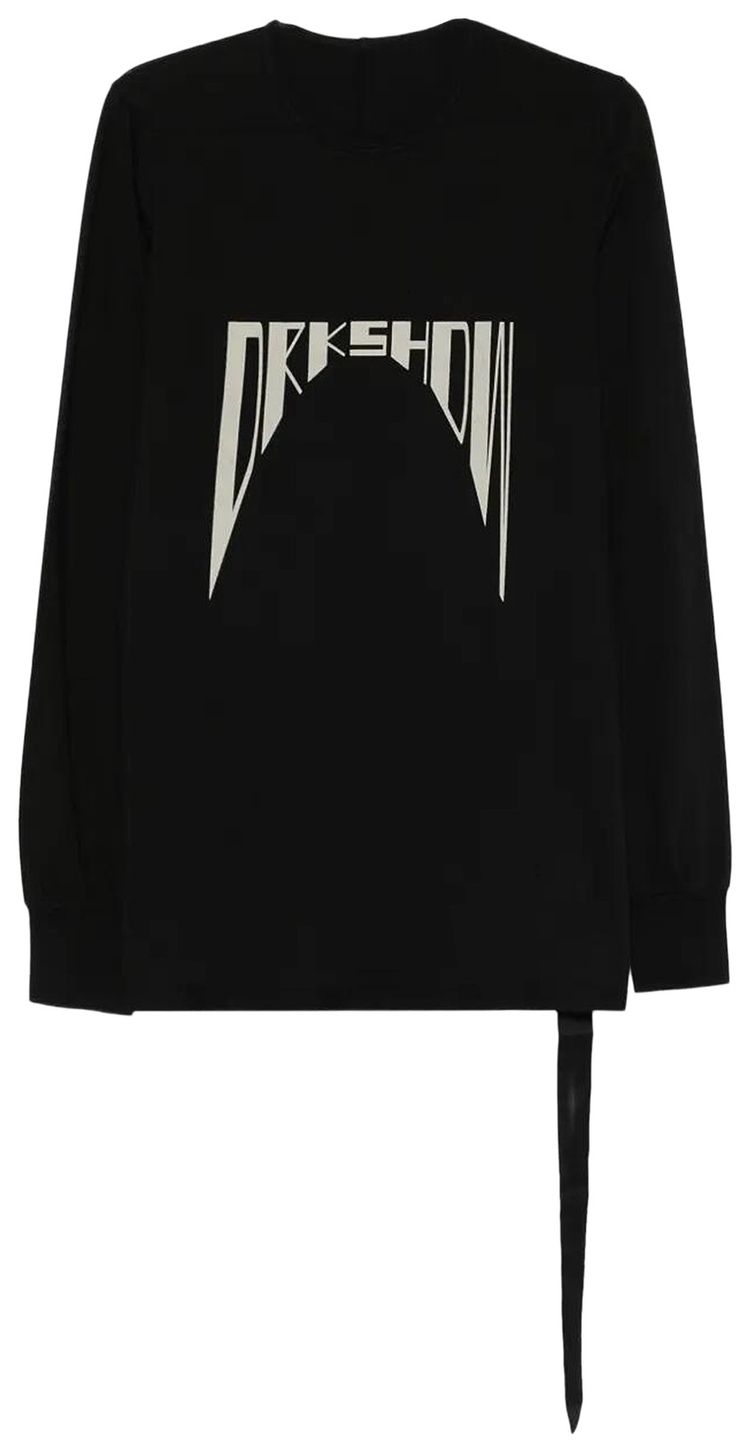 Rick Owens DRKSHDW Level Long Sleeve T Shirt BlackPearl