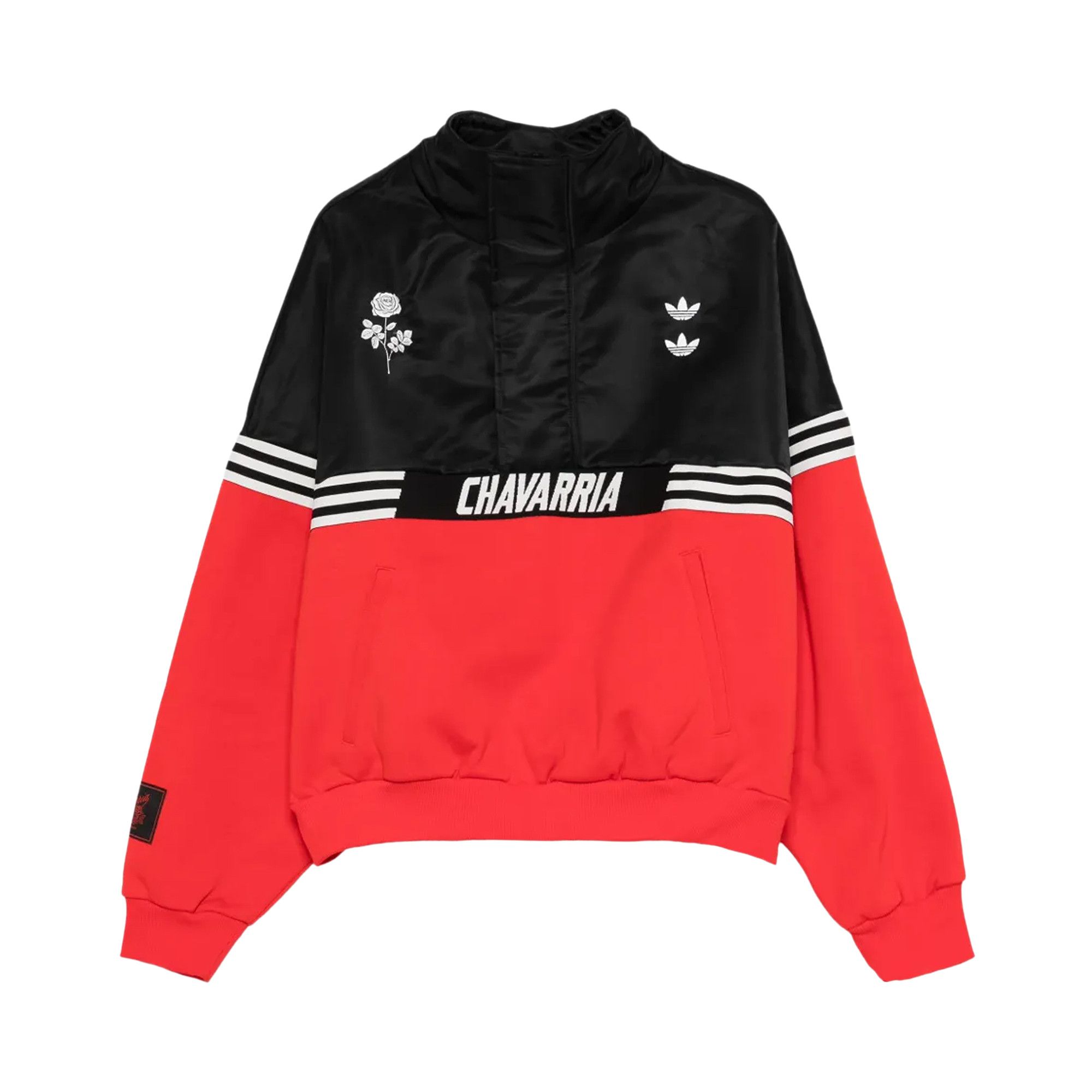 Buy Adidas x Willy Chavarria Gomez Half Zip Coat 'Black/Red
