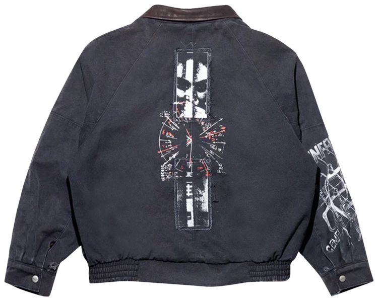 Enfants Riches Deprimes Constructivist Hunting Jacket Faded Black