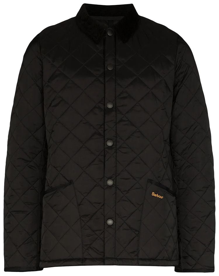 Barbour Heritage Liddesdale Quilted Jacket Black