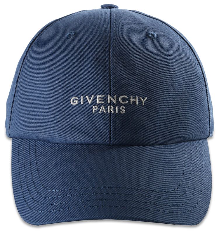 Givenchy Paris Curved Cap Military Blue