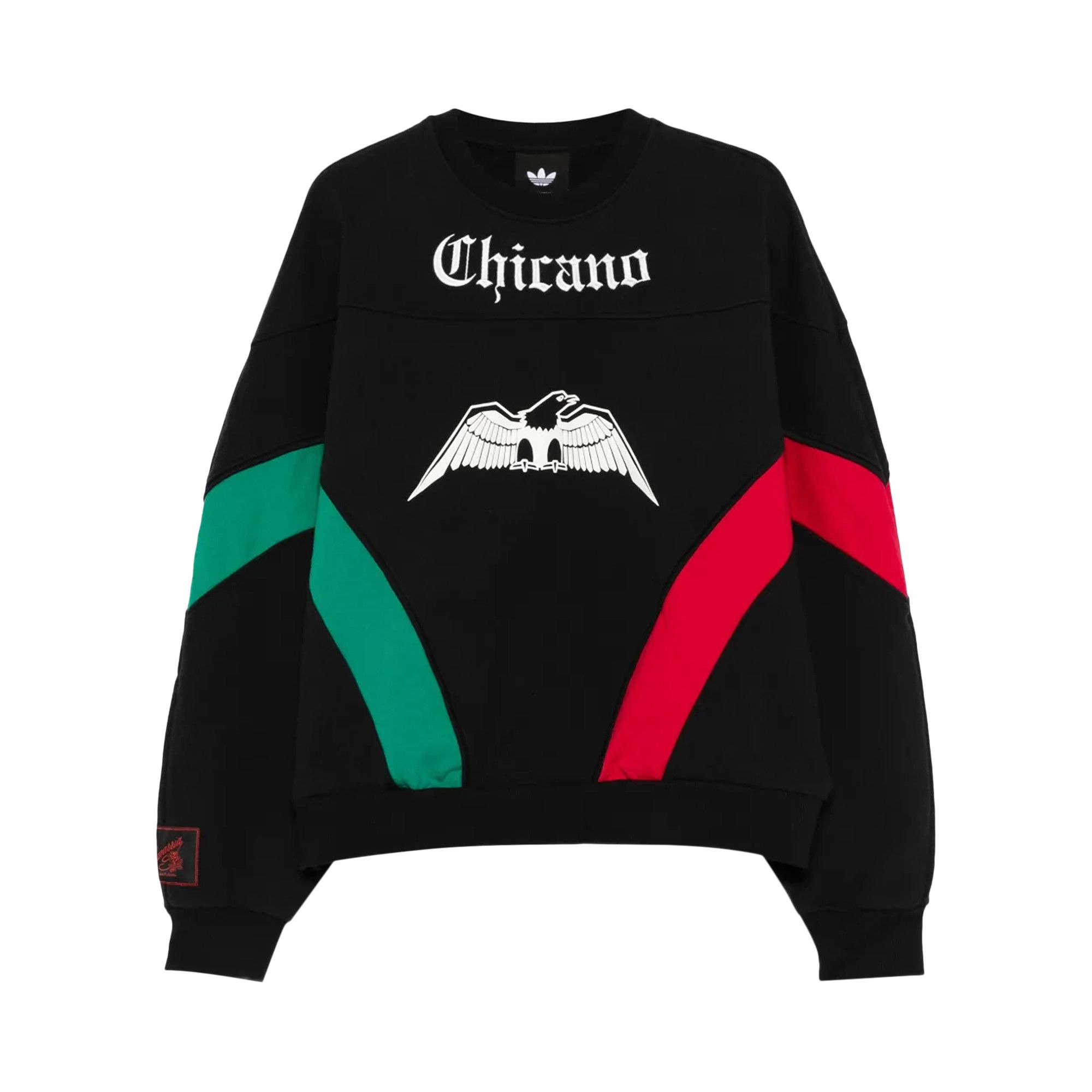 Buy Adidas x Willy Chavarria Chicano Sweater 'Black' - KF3196 | GOAT