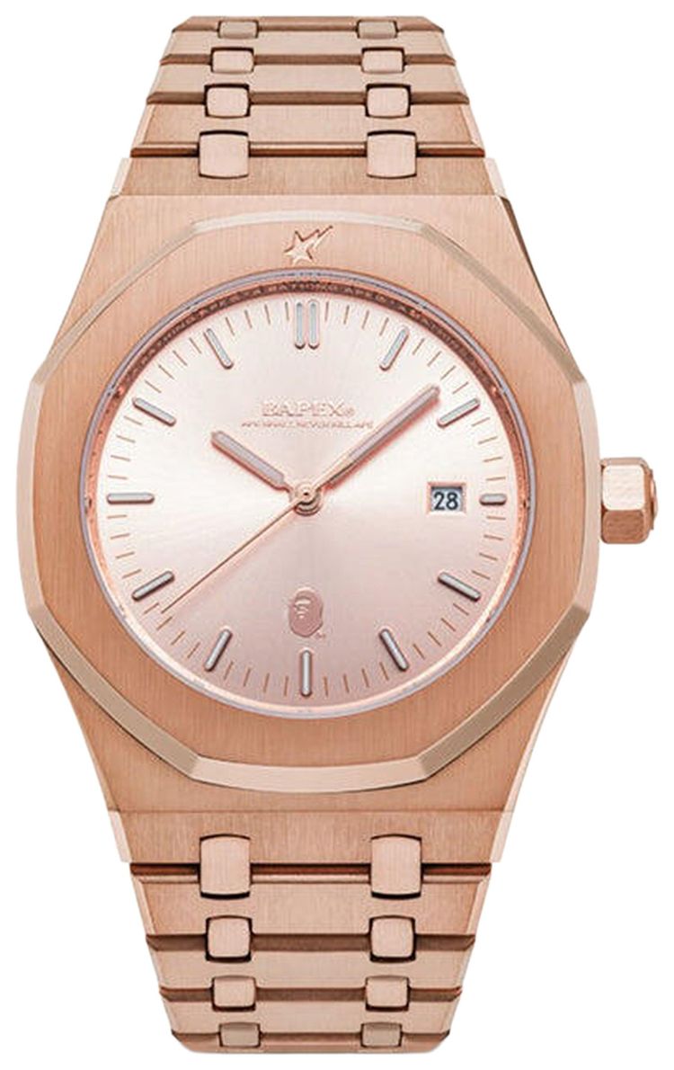 BAPE Type 9 Bapex Watch Pink