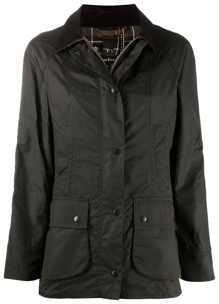Barbour Classic Beadnell Wax Jacket Olive