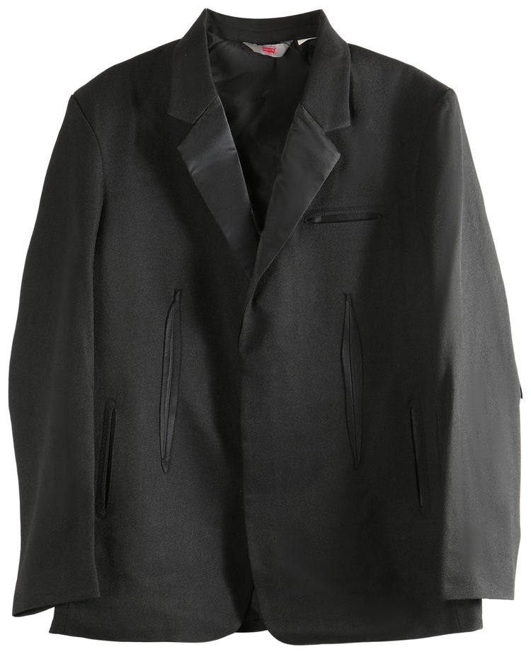 Kiko Kostadinov x Levis Meteorite Blazer Black