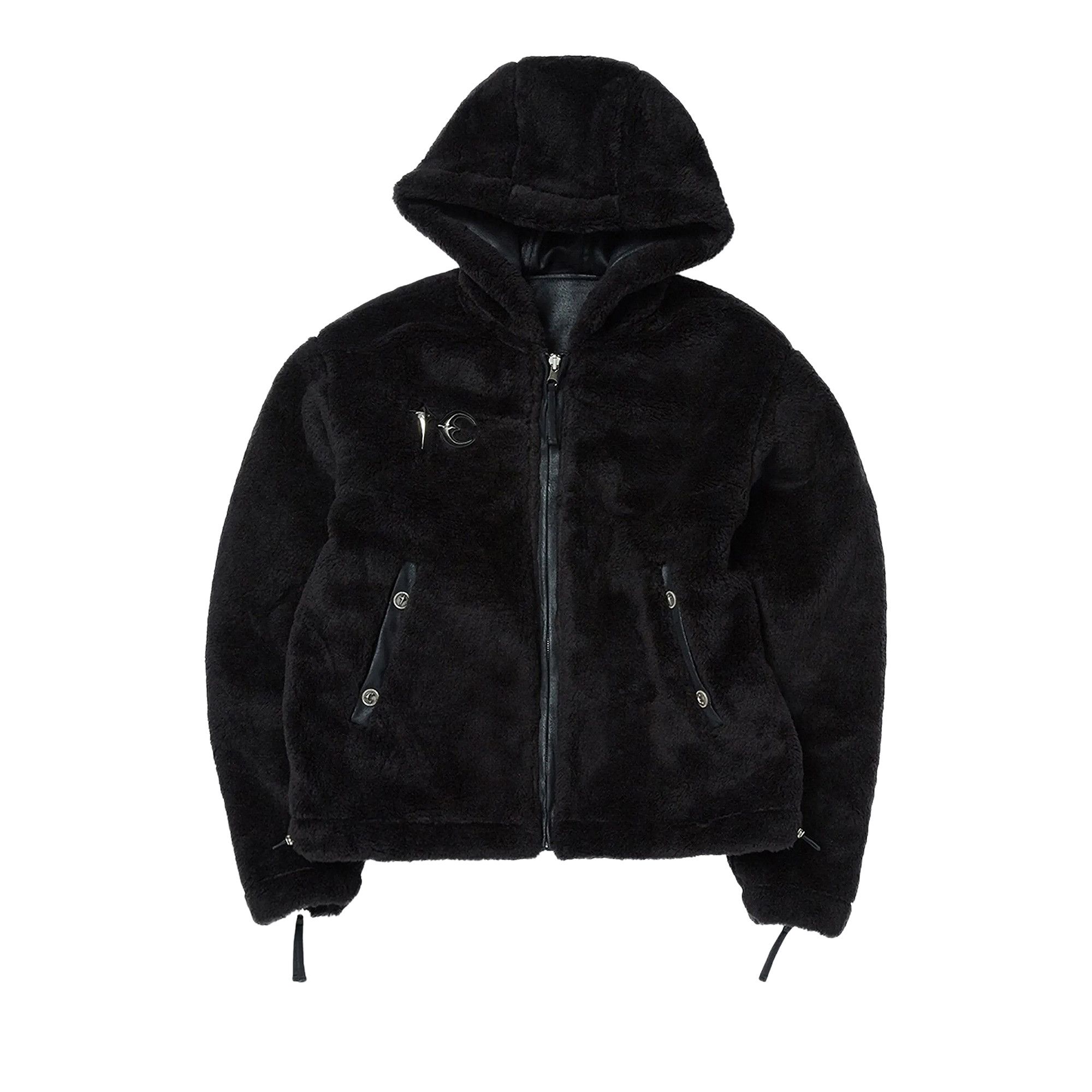 Buy Thug Club TC Reversible Shearling Jacket 'Black' - TC25JK2601