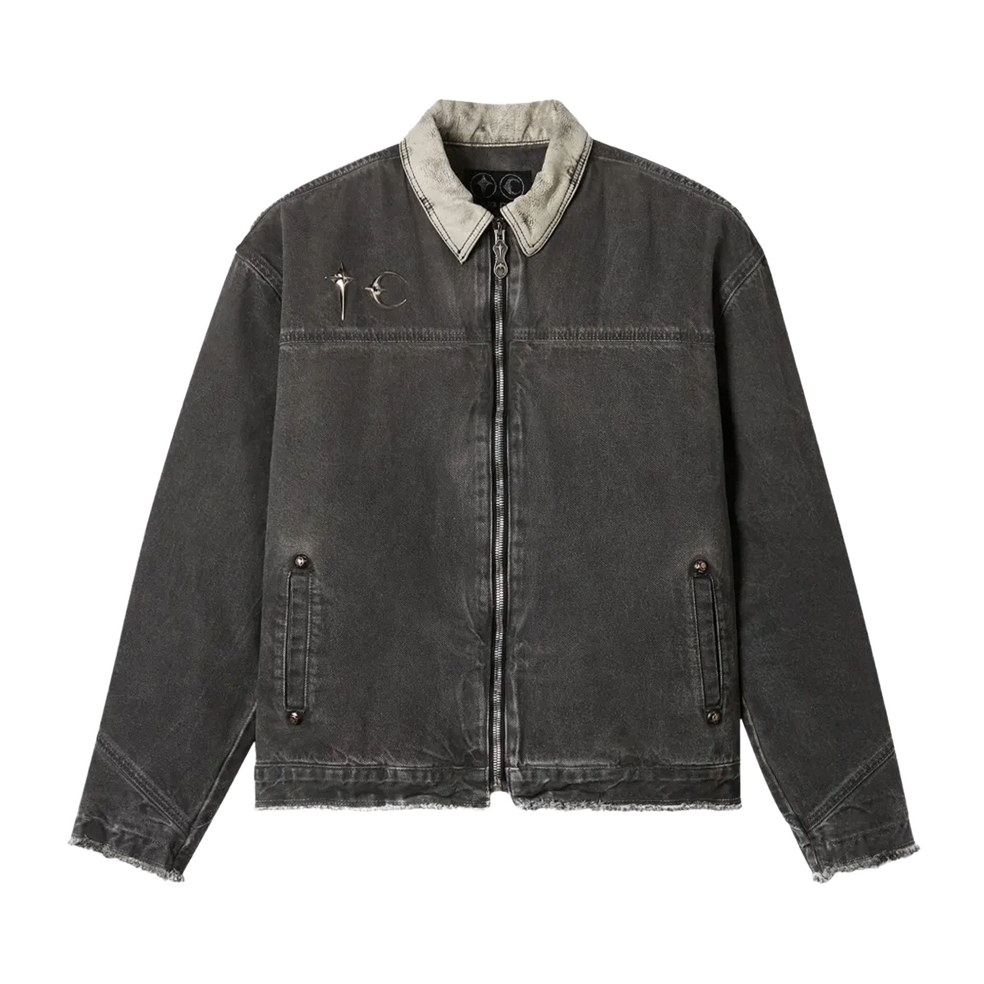 Buy Thug Club TC Washed Work Jacket 'Charcoal' - TC25JK3603 | GOAT