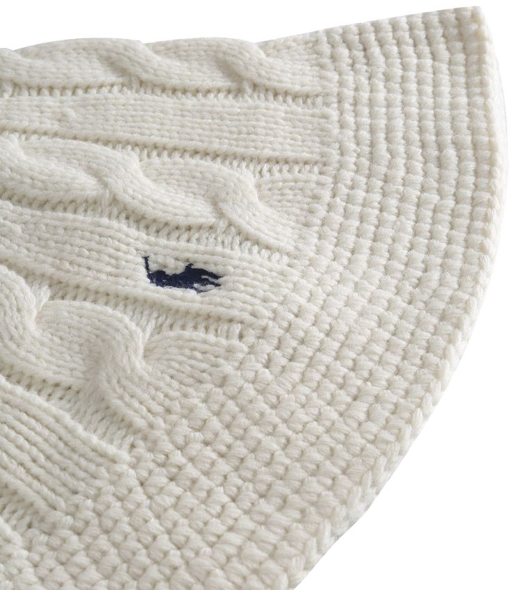 Polo Ralph Lauren Cable Bucket Hat Cream