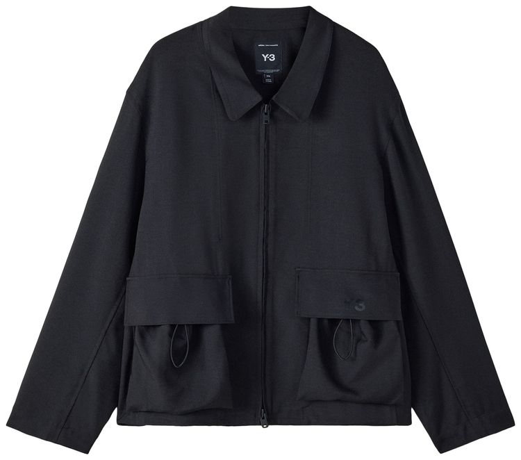 Y 3 x adidas Sport Uniform Blouson Jacket Black
