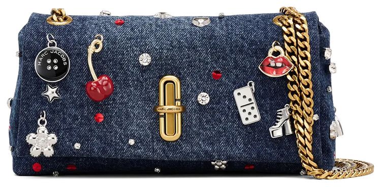 Marc Jacobs The Dual Chain Mini Bag Medium Wash