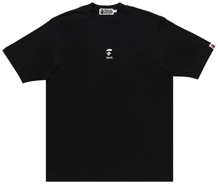 BAPE Ape Face Shrunk Tee Black