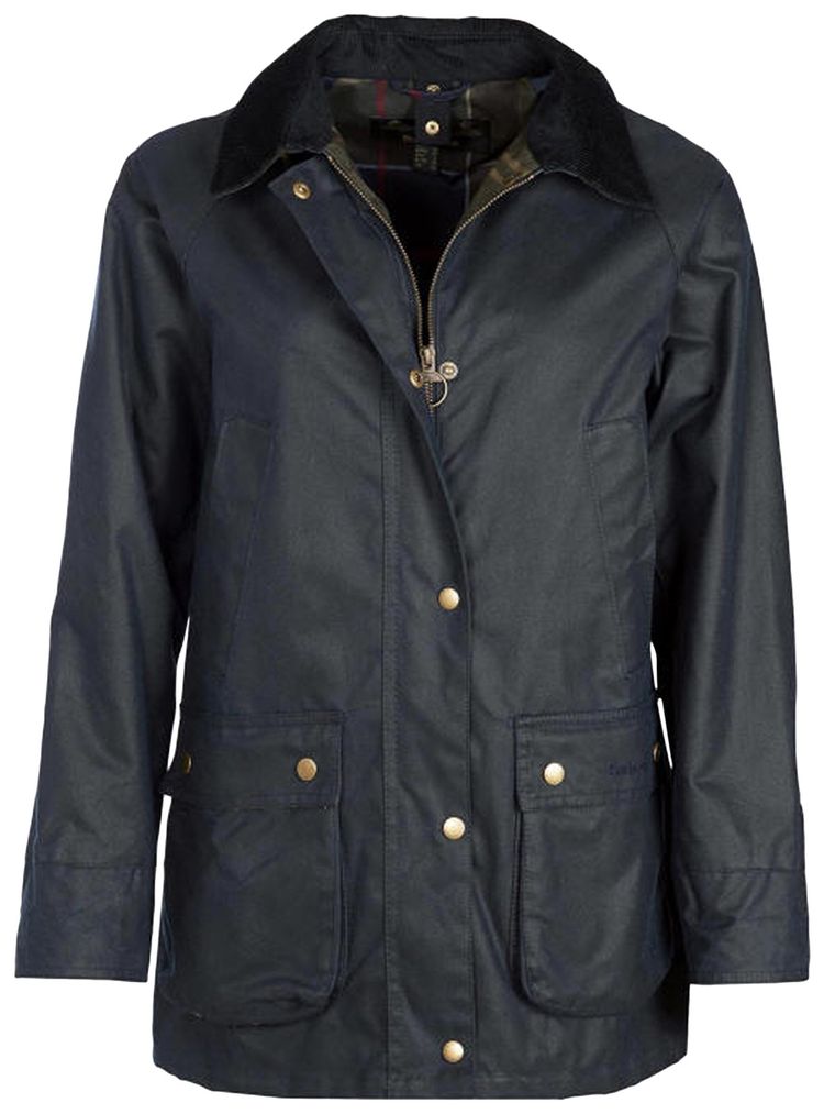 Barbour Acorn Wax Jacket Navy