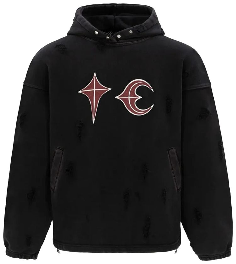 Thug Club Rock Hoodie Black