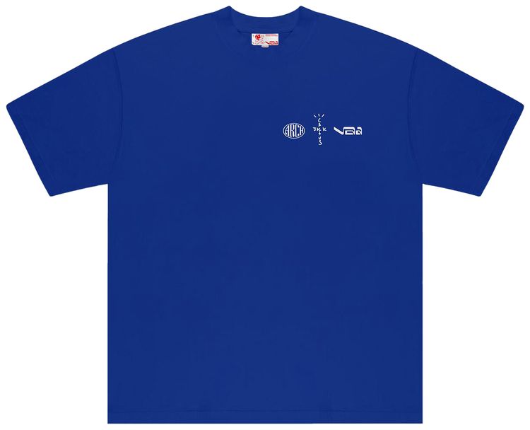 Cactus Jack by Travis Scott x Virgil Abloh x ARCH Invitational Tee Blue