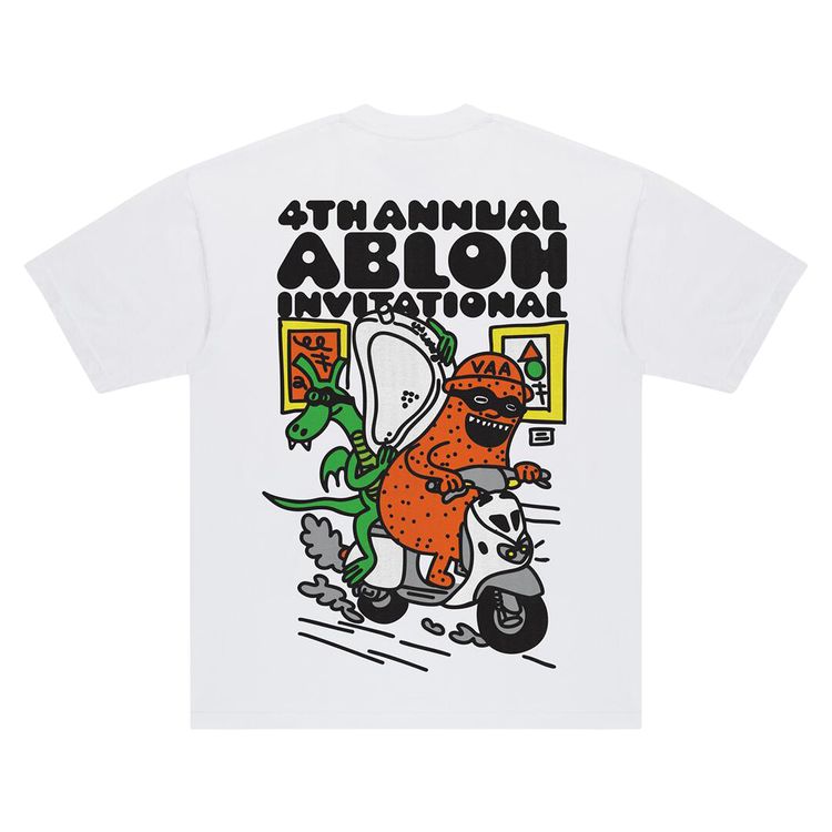 Cactus Jack by Travis Scott x Virgil Abloh x ARCH Invitational Tee White