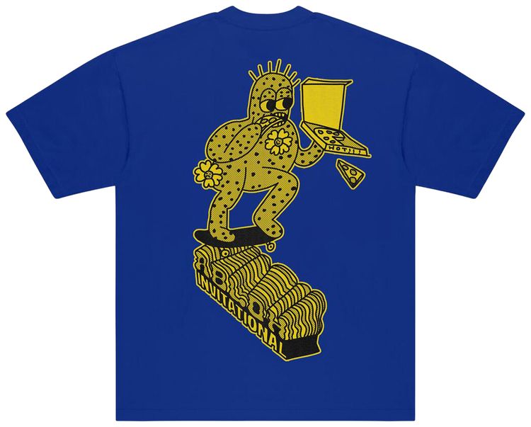 Cactus Jack by Travis Scott x Virgil Abloh x ARCH Cactus Skate Tee Blue