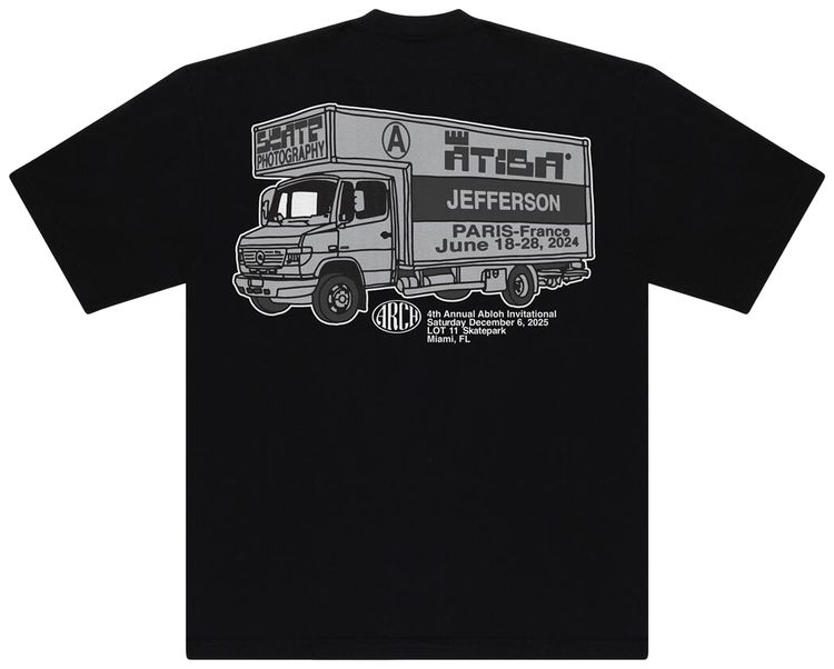 Cactus Jack by Travis Scott x Virgil Abloh x ARCH Traslochi Tee Black